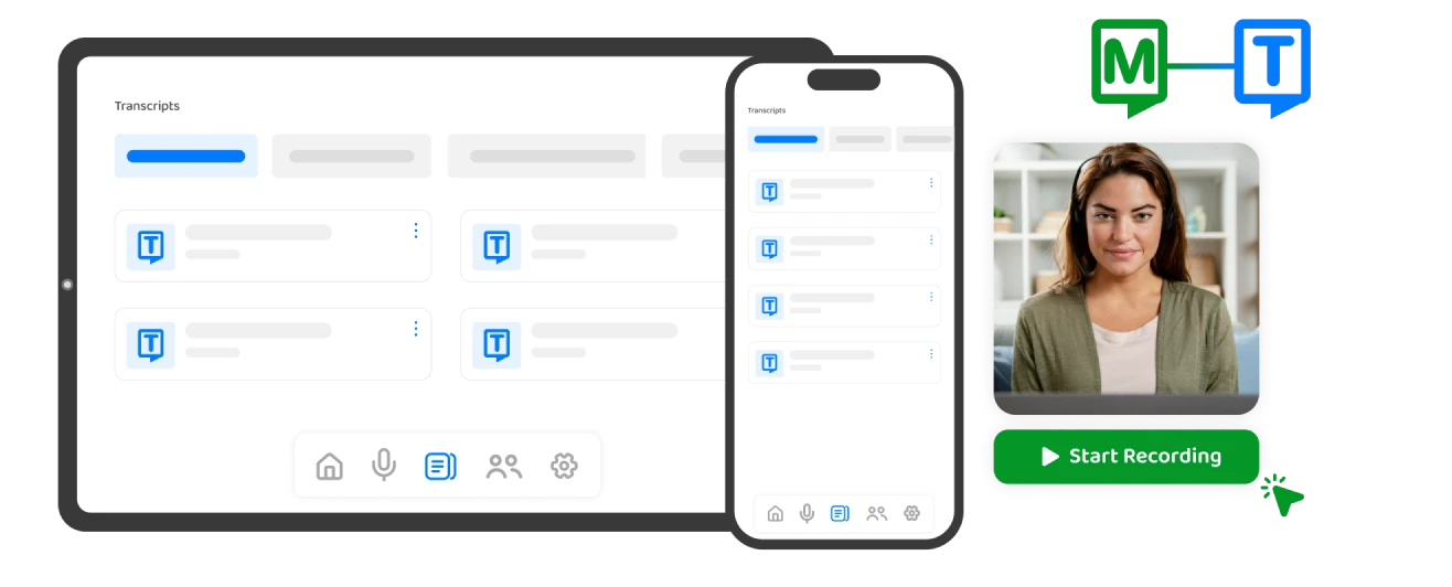 Ein Flussdiagramm, das den einfachen Integrationsprozess von Meetingtor mit anderen Tools zeigt.